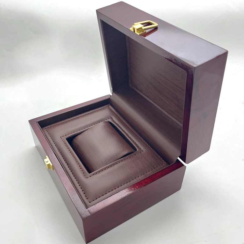 High-End Wooden Box Packaging Watch Gift Box Spot Piano Paint Box Atmosphere Simple Watch Box