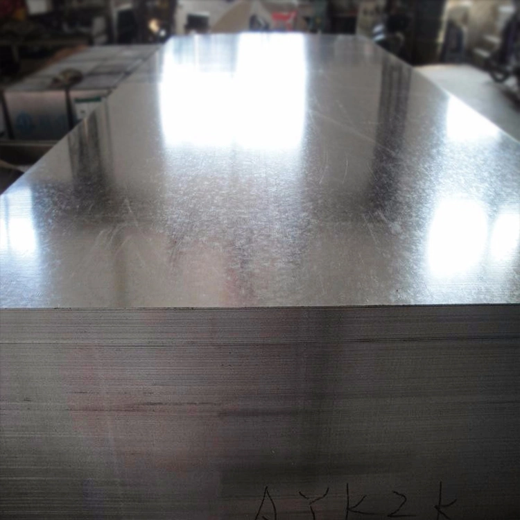 Plate Zinc Iron Roofing Dx53D Z150 24 Gauge 4X8 Metal 0.5mm 1mm 2 mm Thick Galvanized Steel Plates Material Cold Rolled Sheet