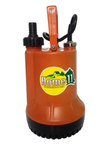 Bomba de agua sumergible de plástico pequeña portátil para el hogar doméstico con flotador Interruptor para el drenaje del sótano de lavado del jardín del paisaje (Serie Home)