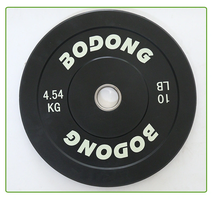 Commercial Gym Equipment Bumper Weight Plate Customize Logo Barbell