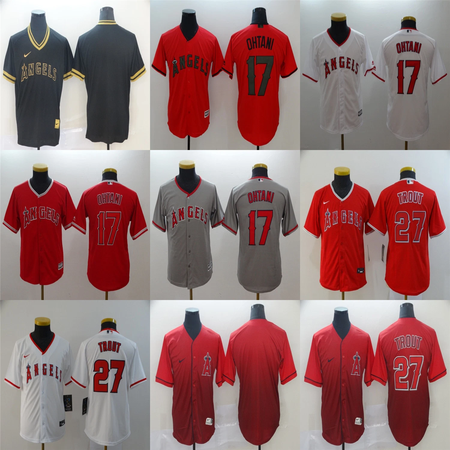 Vente en gros ml-Baseball Jerseys Los Angeles Dodgers Shirts vêtements Sports Wear Vêtements