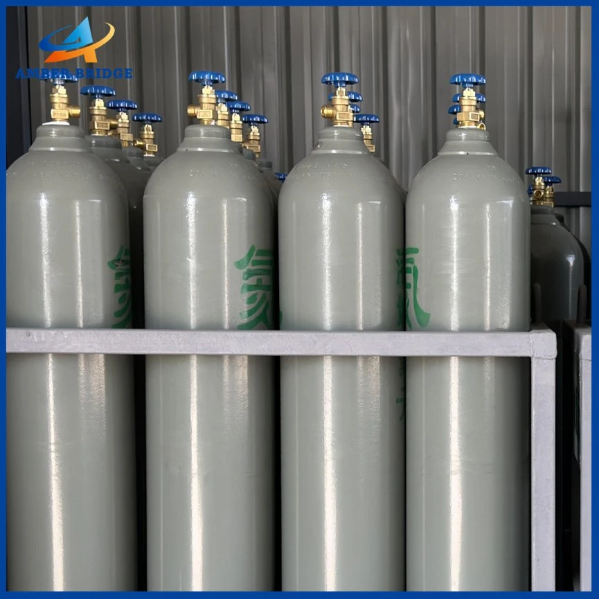 High Purity 99.999% 5N Manufacturer Supply Best Quality 200 Bar Helium Gas