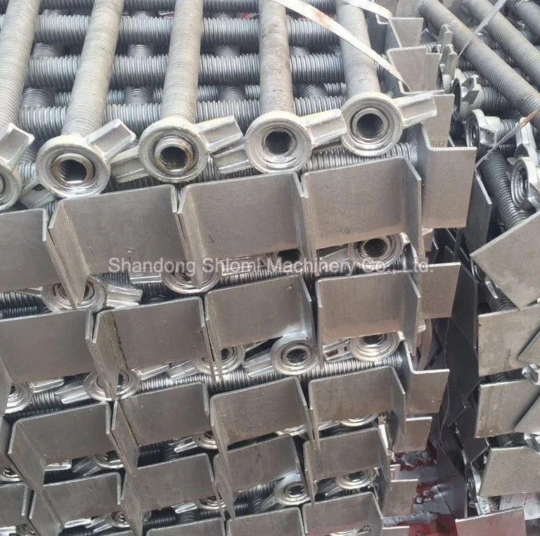 La construcción de la bomba de andamios galvanizado regulable Base gato