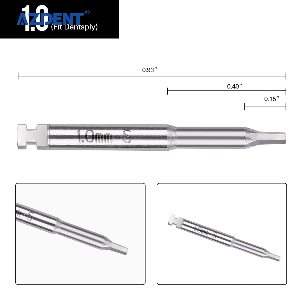 En acier inoxydable de qualité supérieure laboratoire dentaire Implant angle la vis de pilotes pour Contra