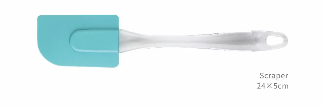 Cooking Silicone Spatula Mixing Batter Scraper Spoon Ladle