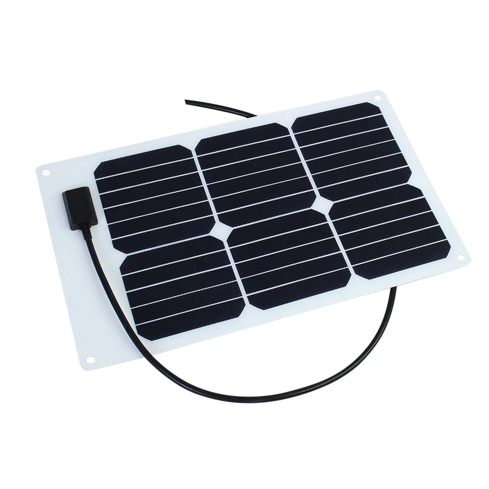 25W Sunpower Flexible Solarzelle hohe Qualität Solarzelle für Boot Camping und Auto