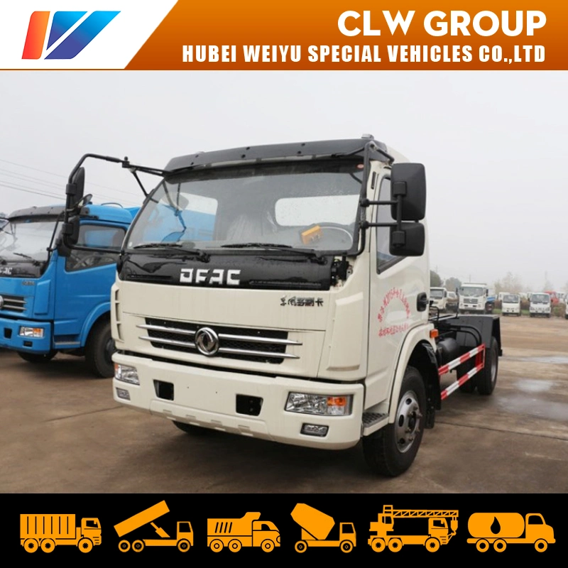 Dongfeng 8m3 Hook Lift Garbage Truck with Detachable Hopper