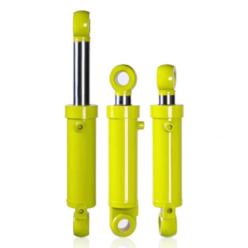 Single Long Stroke Multistage Double Action Horizontal Pushing Hydraulic Cylinder