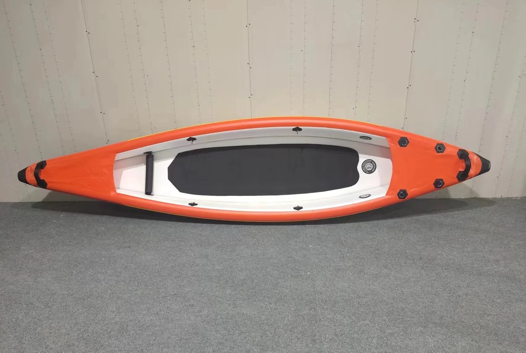 One person Drop Stitch Foldable Canoe Pesca Barco Whitewater Mar Caiaque insuflável com acessórios