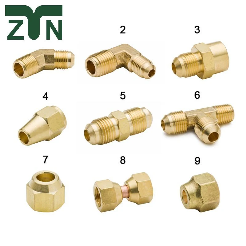 Quality Assurance Gas Flare Connector Floor Heating Pipe Fitting Pushfit Fitting