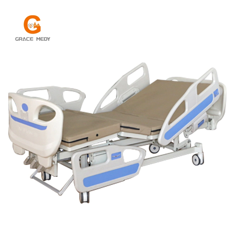 3 fonction manuel/lit de soins infirmiers électrique des équipements médicaux mobilier médical ICU lits hospitaliers du patient