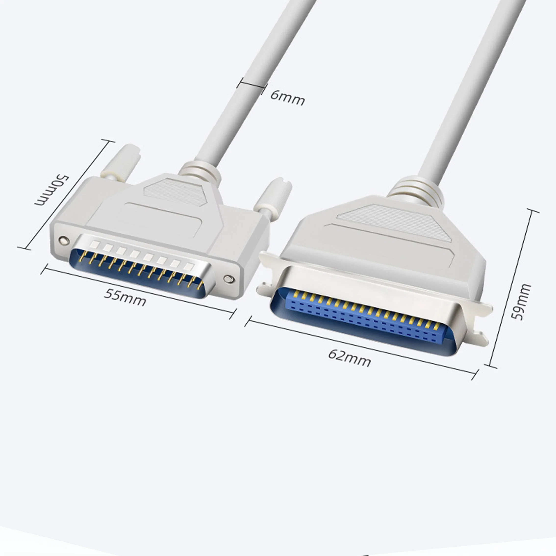 dB25 to Cn36 Cable 6FT Printer Cable