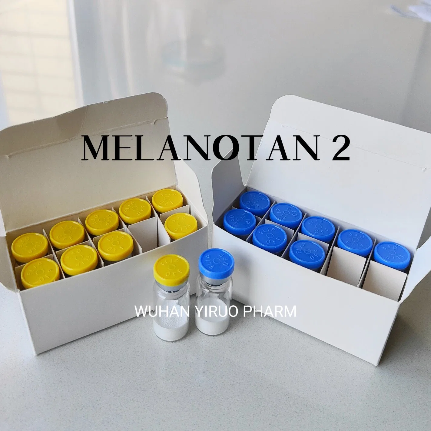 UK/Au/Se/Norway Hot Selling Tanning Peptides Melanotan II, Melanotanii, Melanotan2, Mt2 Powder in Vials Lyopillized 10~50mg Available