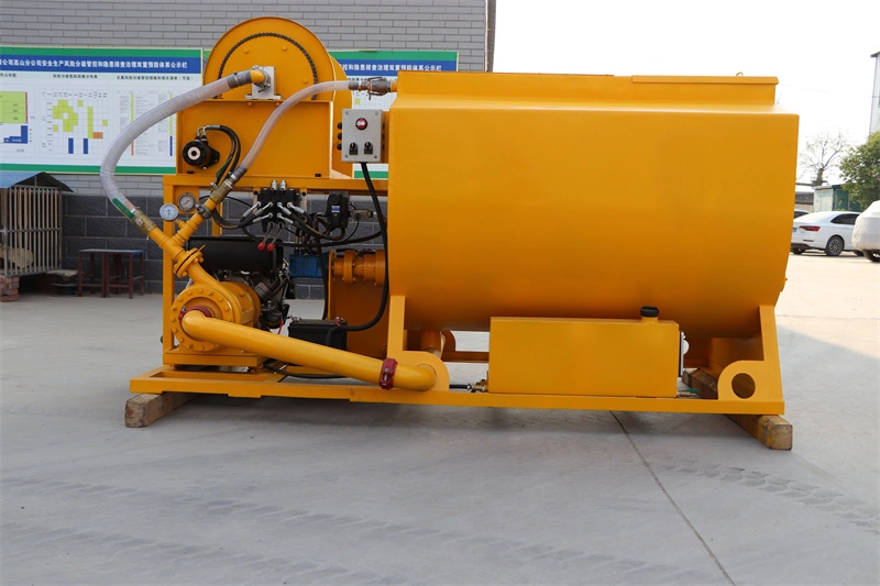 1200L  capacity hydroseeding machine for slope greening