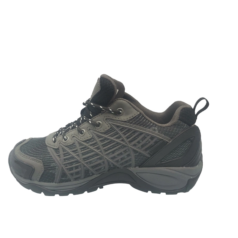 China Tamaño grande 39-45# Male Montañismo impermeable Zapatos de trekking antideslizamiento Sneakers Zapatos de hombres en el tobillo al aire libre