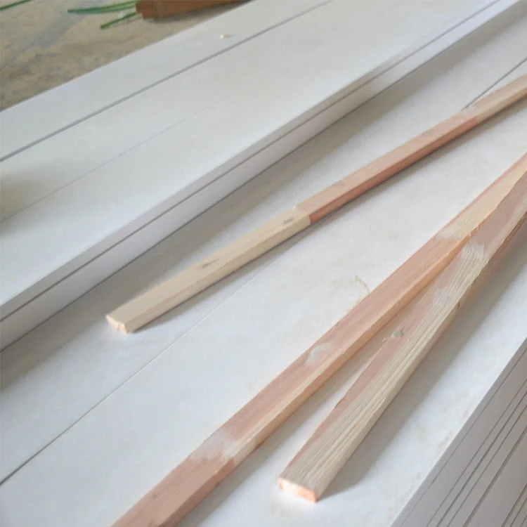 Factory Direact Sale Best Quality White Mud Can Be Customized Timber Wood Moulding