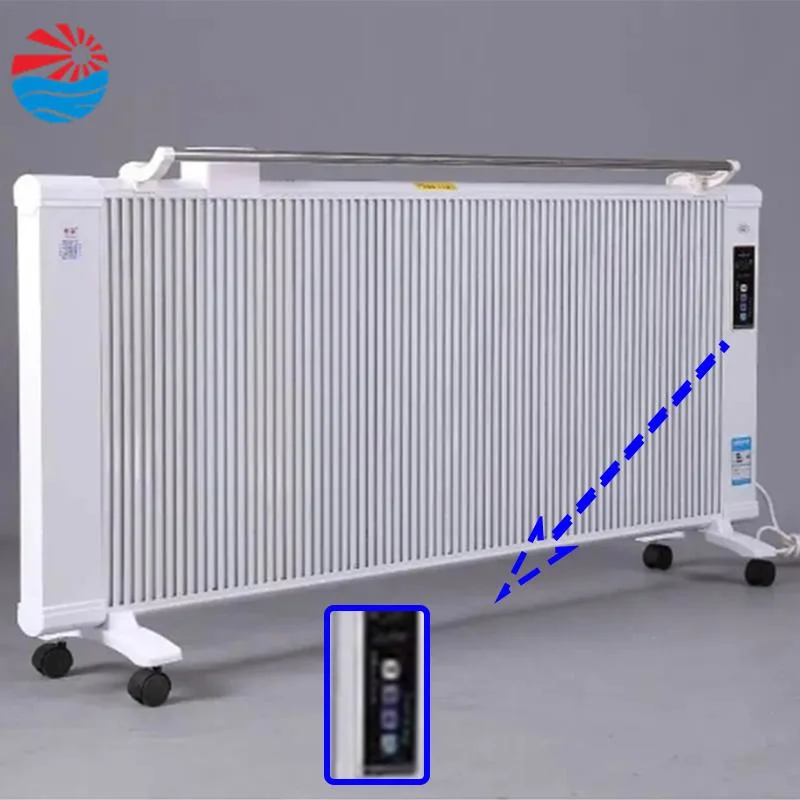 High Quality Energy Saving Freestanding 1200W Panel Infrared Electric Solar Room Heaters Electric Heater with Remote Control
