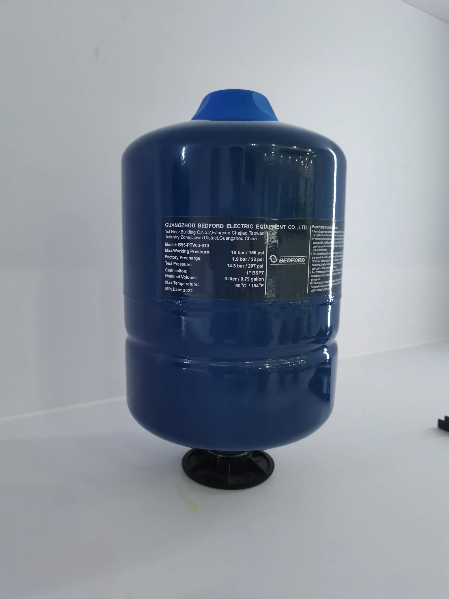 5L Pressure Tank for Water Supply Application