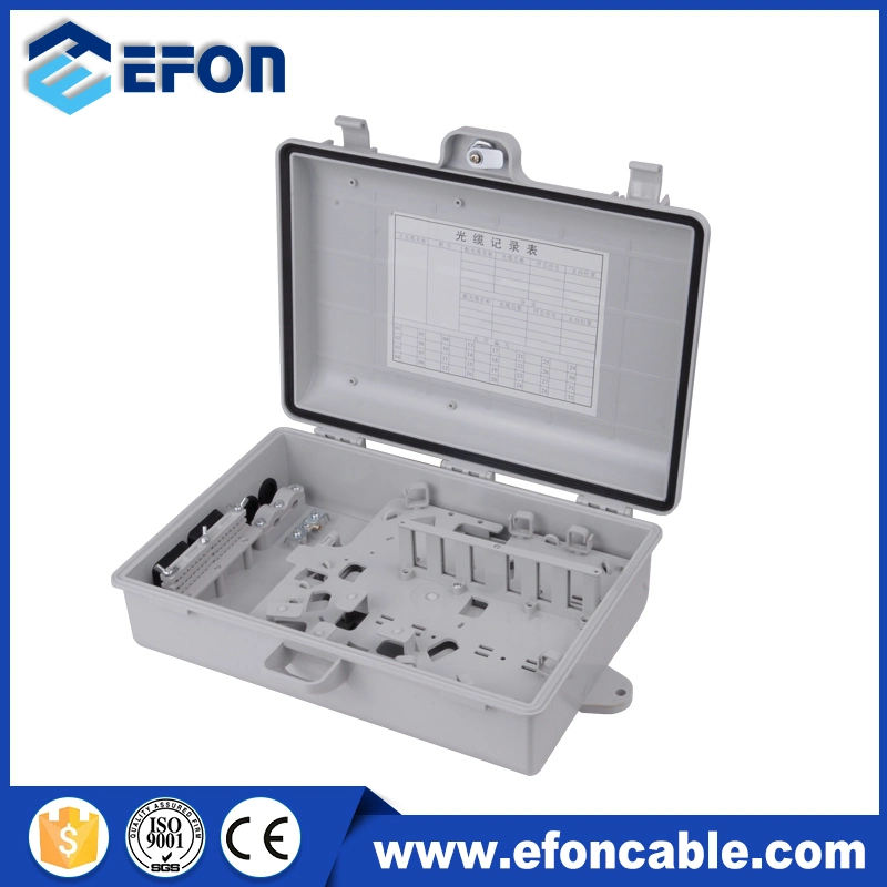 Outdoor FTTH 24 Port Fiber Opitc Cable Distribution Box