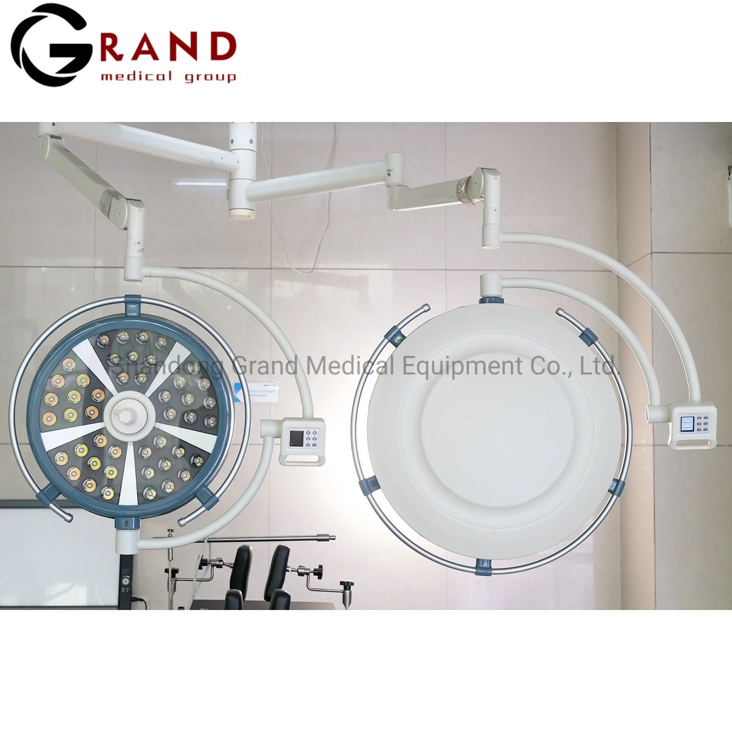 New Design Factory Mobile Ceiling LED Light Shadowless Operating Lamp High Light Intensity Surgical Lamp with Large Illumination Long Life in Stock