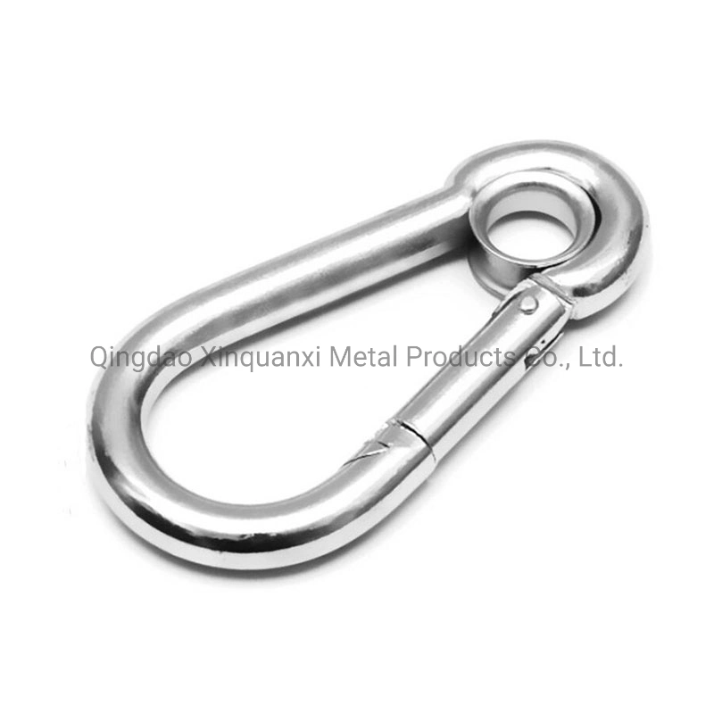 DIN5299A Galvanized High Quality Metal Carabiner Steel Snap Hook