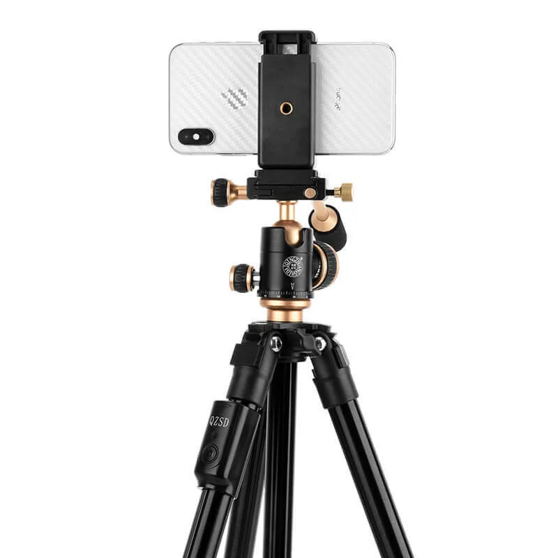 Lightweight Aluminum Travel Selfie Stick Tripod for Camera with 360-Degree Ball Head