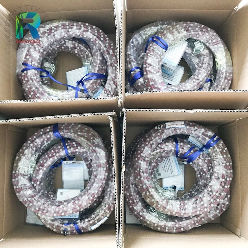 8.8mm Closed Loop Diamond Wire for Cold Springs Granite Cutting in North American Market From Romatools