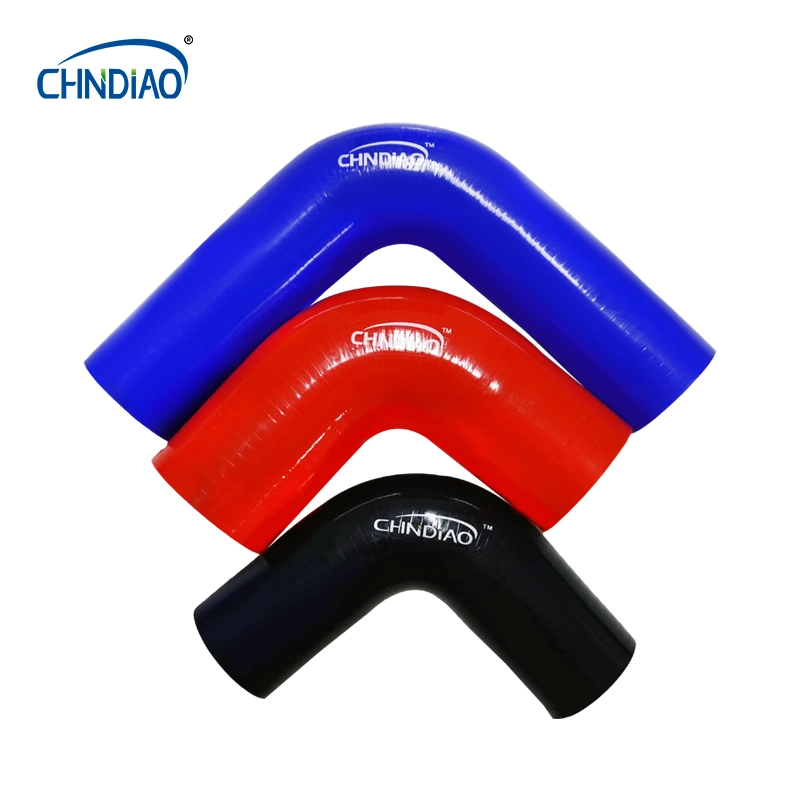 High Temperature 135 Degree Silicone Rubber Elbow Hose for Car Parts