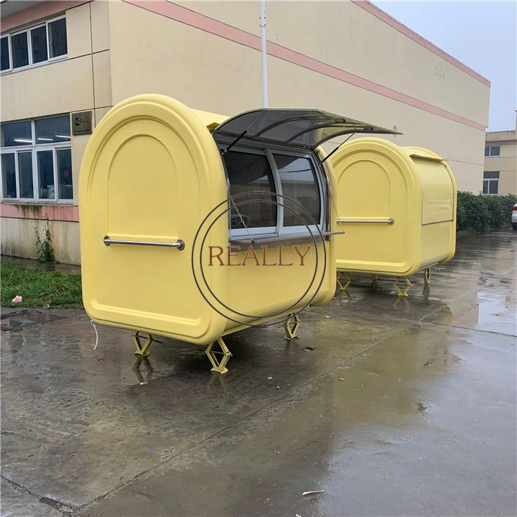 Outdoor Mobile Street Fast Food Vending Cart Fryer Concession Trailer Outdoor Fast Kitchen Restaurant Truck for Sale