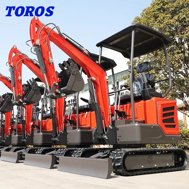 Backhoe Excavators Free Shipping EPA Mini Excavator 1.8 Ton Mini Bagger 1000kg Mini Digger with Thumb Bucket for Sale Crawler Excavator 1.5 Ton 2 Ton 2.5 Ton 5t