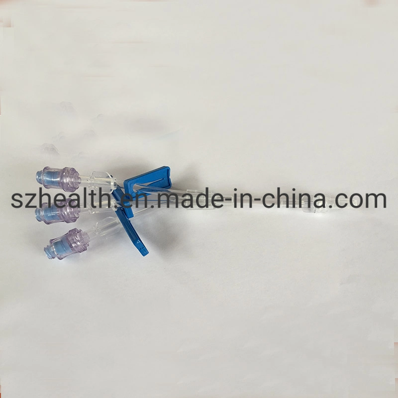 PVC Medical Consumables Extension Tube with Positive Pressure Needle Free Connectors