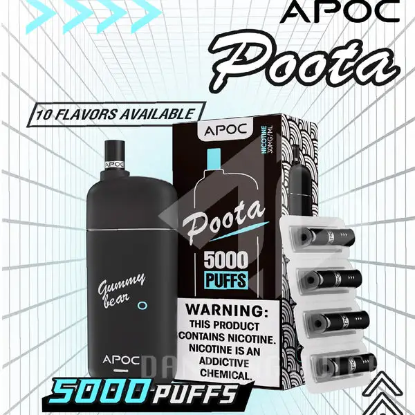 Etiqueta privada Volcán Zbood Vipocube Qweet Fuze Fly Can Innovar Vaporizador Jodk Vapehome Apoc Poota 5000 VAPE desechable