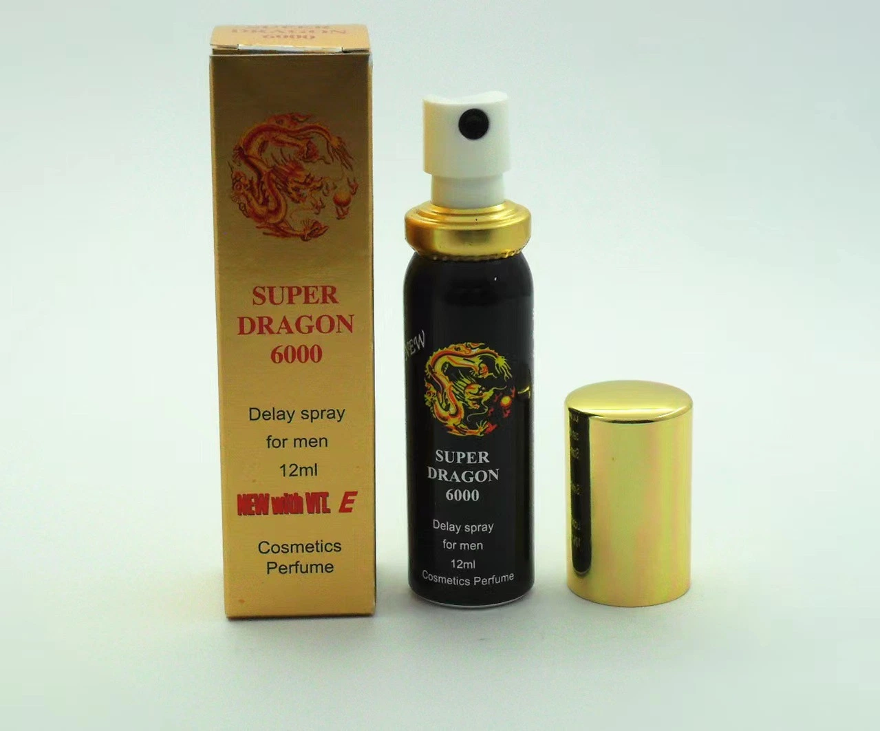 Perfect Effectives hierbas macho Super Dragon 6000 Demora Spray para los hombres extremadamente amor 1 hora