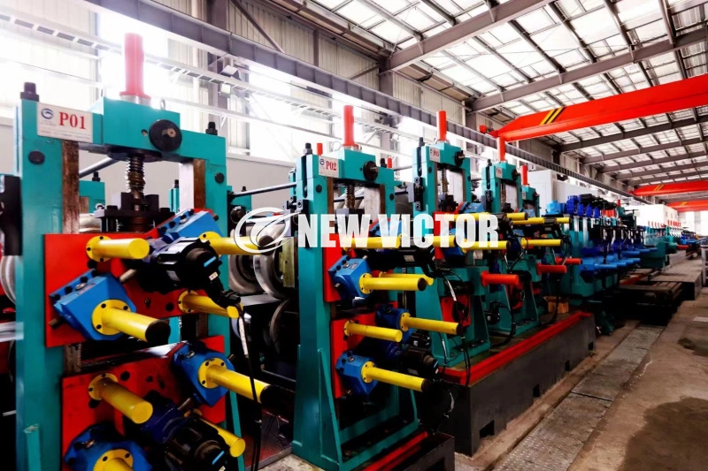 Direct Square and Rectangle Large Carbon Steel Pipes Cold Roll Forming Machine ERW Tube Mill