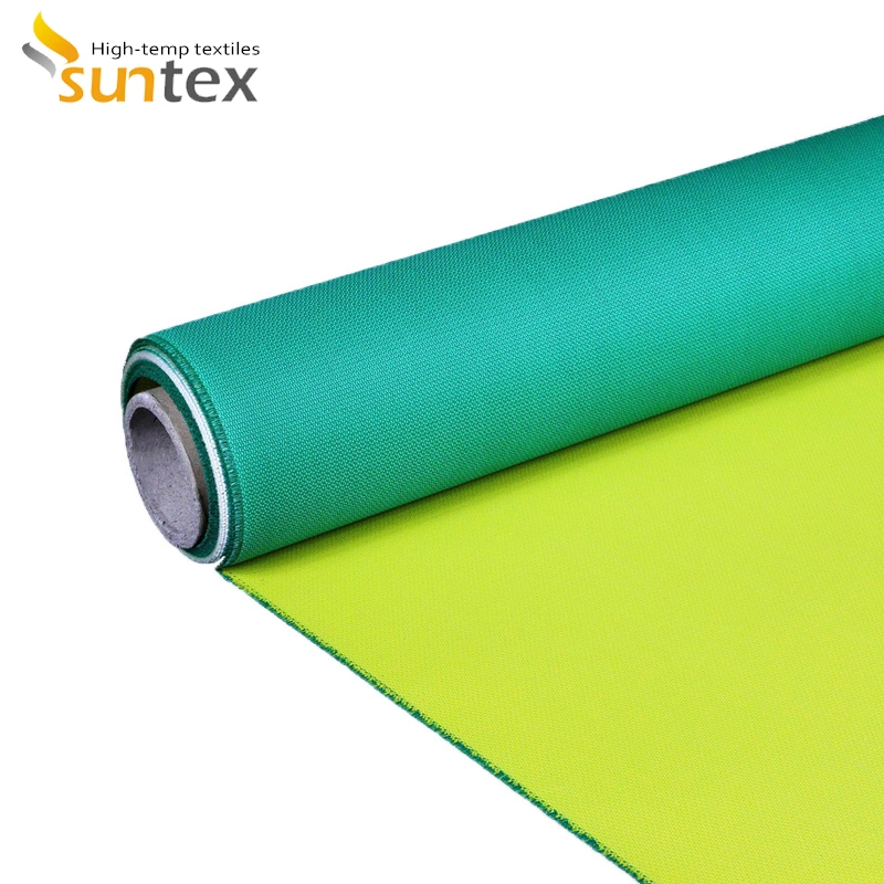 PU Coated Fiberglass Fabric for Thermal Insulation and Fire Protection