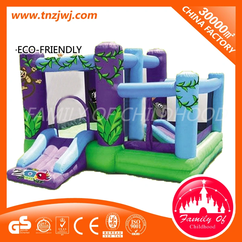 Juguetes de PVC inflable Tema del océano casas de rebote de los niños