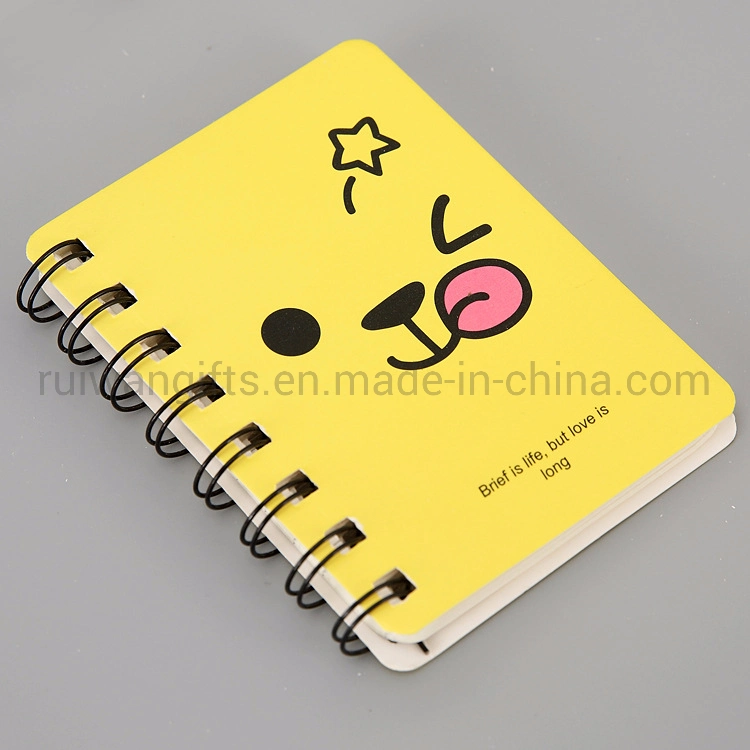 Wholesale/Supplier Cute Mini Coil Spiral Notebook 8X10.5cm