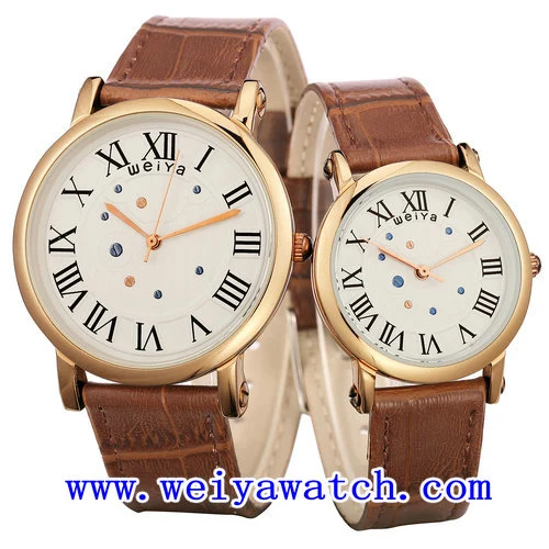 Casual Promotion Business Watch Watch with Unisex (WY-1080GD)