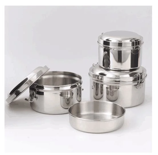 Eco-Friendly Dishwasher Safe BPA Free and Plastic Bento Boxes Stainless Steel Food Containers