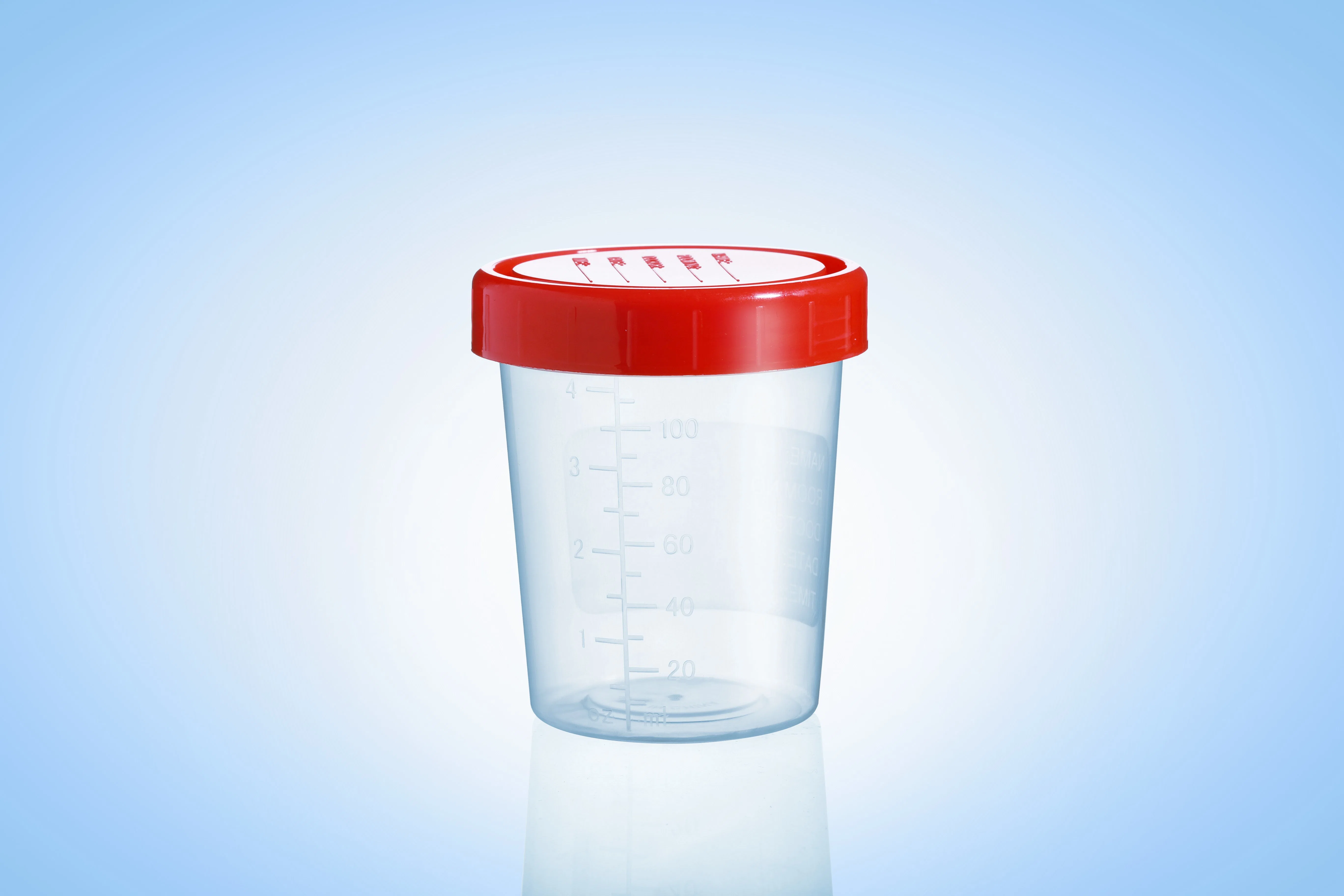 100ml Lab Disposable Specimen Container Urine Sample Cup