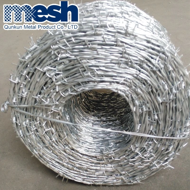 High Security Chain Link Fence Top Barbed Wire