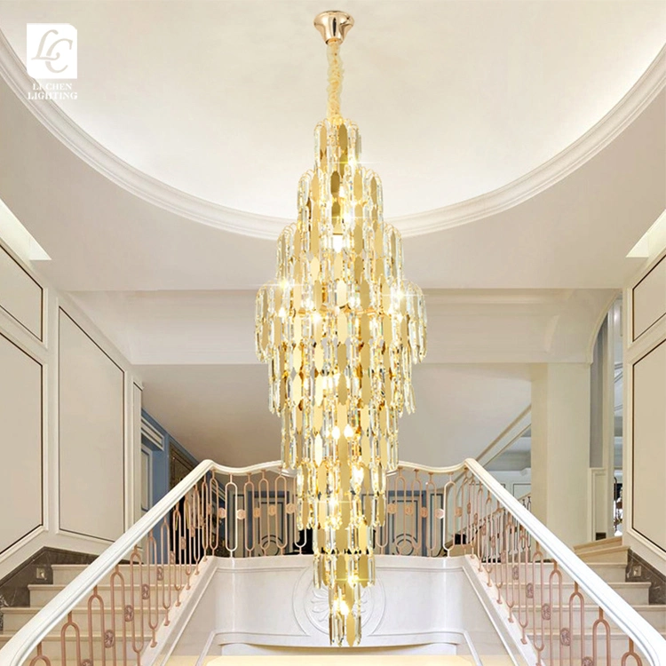 Modern Design Large Crystal Luxury Custom Chandelier Lamp