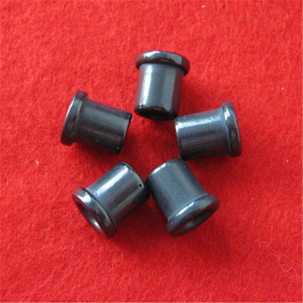 Polished Were Resistance Black Colour Titania Titanium Oxide Ceramic Eyelet for Textile Machine