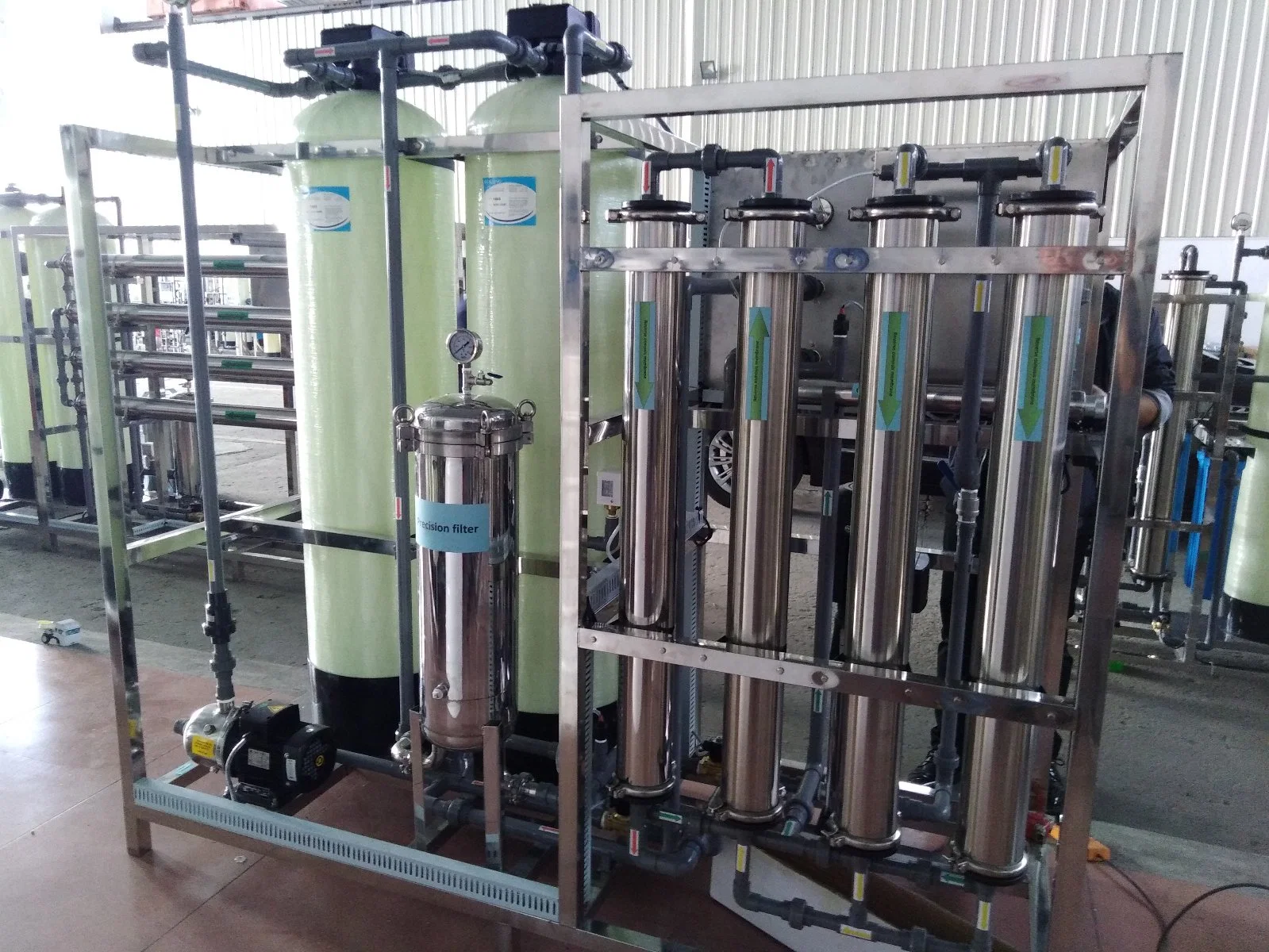 Small Scale Bwro Plant Borehole Water Reverse Osmosis System for Drinking