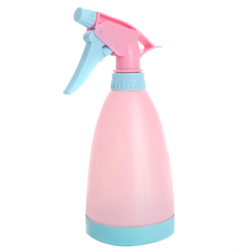 Candy Color Hand Press Spray Reinigung Bewässerung Flasche Haarprodukt