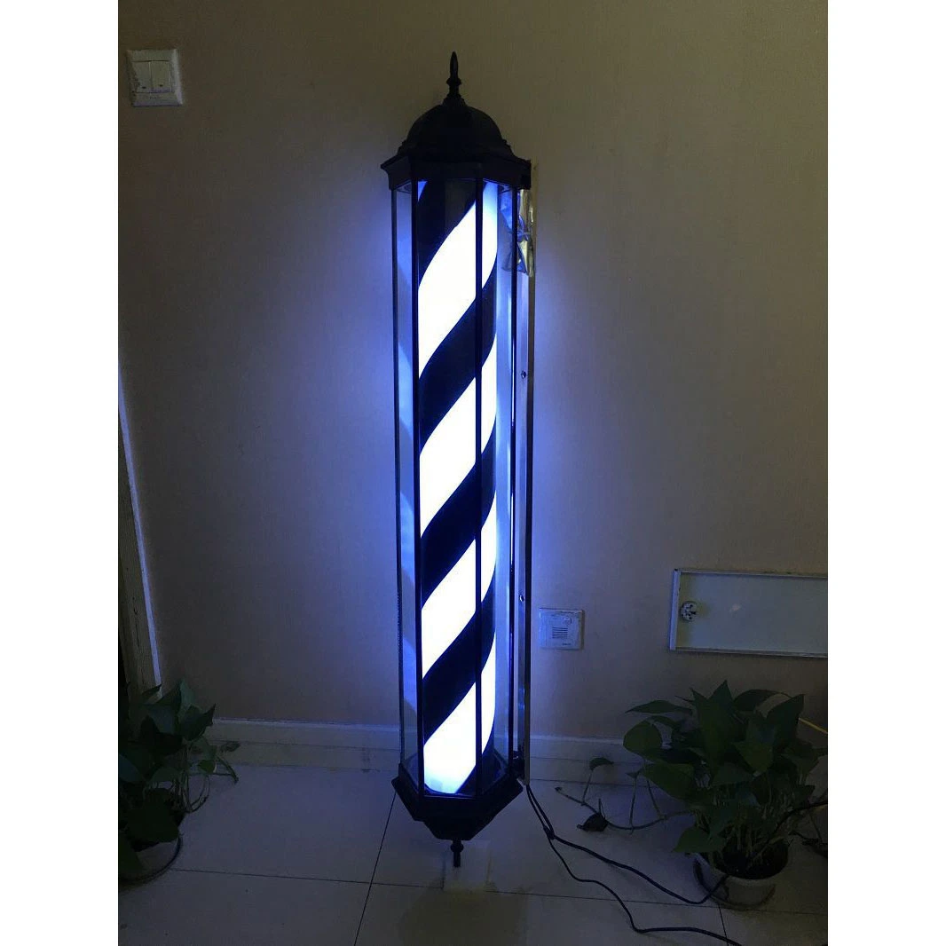 Promotion Trendy Towel Turn Light Salon Pole LED Light