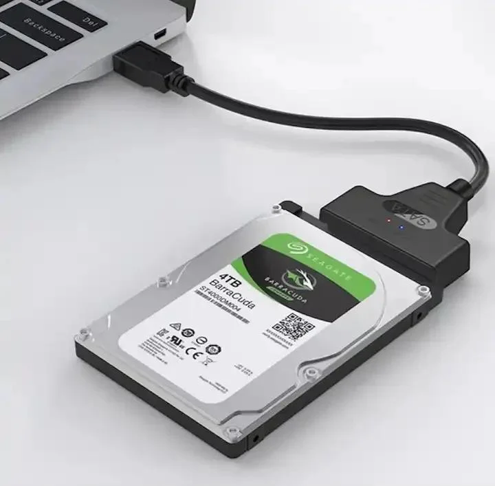 Conversor de cabo do adaptador de disco rígido USB 3.0 para SATA para SSD HDD