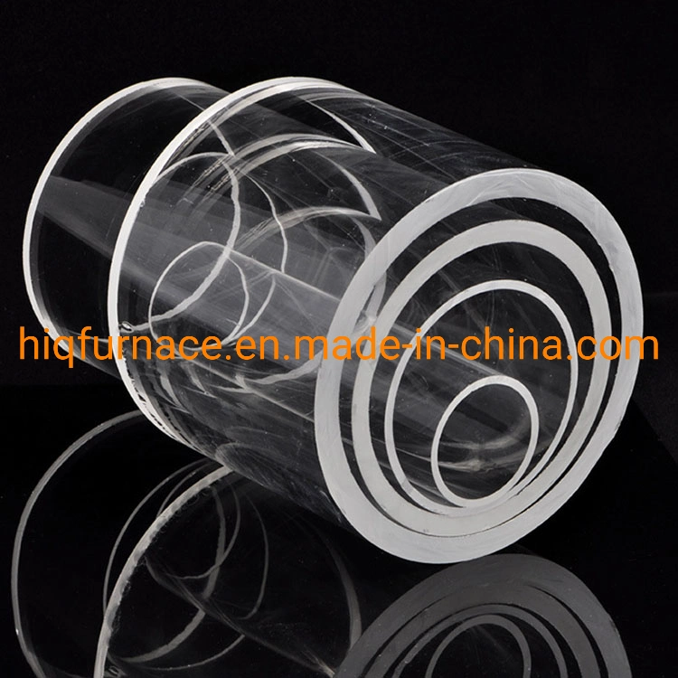 Diameter 100mm Thickness 3mm Length1240mm Clear Fused Quartz Tube, Resistance High Temperature Large Diameter Quartz Glass Tube