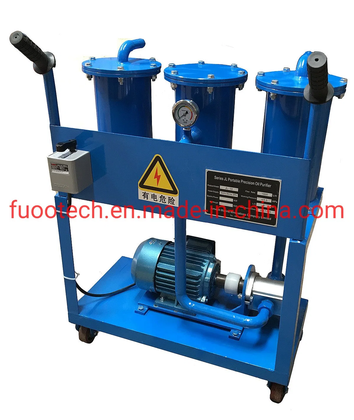 Portable Small Type Oil Purifier and Oil Filling Machine