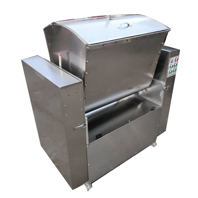 20kg 25kg 30kg 50kg 75kg 100kg 150kg 200kg Capacity Horizontal Industrial Flour Dough Mixer for Bakery Food Bread Pizza Flour Mixer Machine